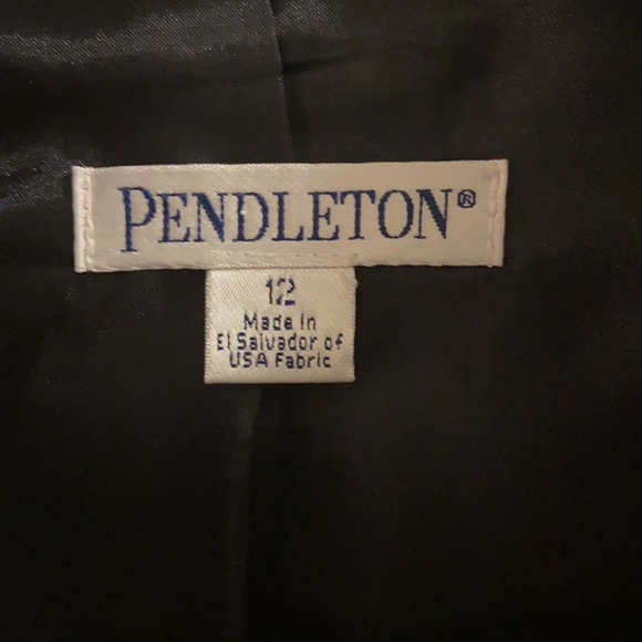 Pendleton black/white blazer - Picture 2 of 6